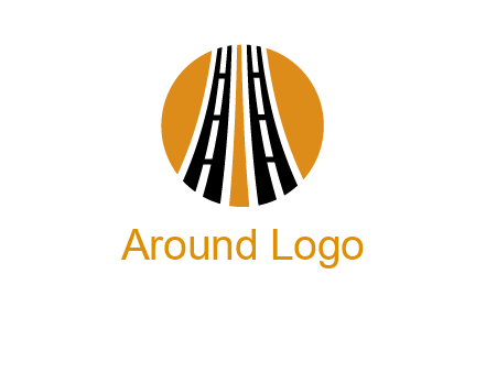 two roads in circle