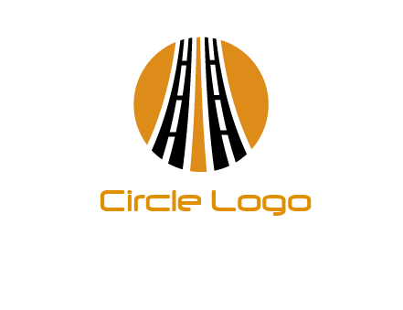 two roads in circle
