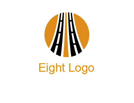 two roads in circle