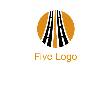 two roads in circle