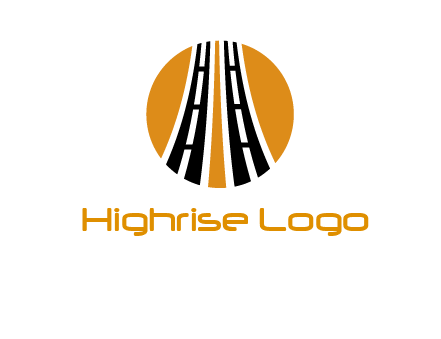 two roads in circle