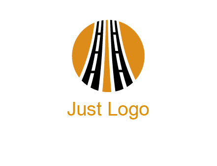 two roads in circle