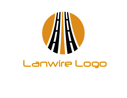 two roads in circle