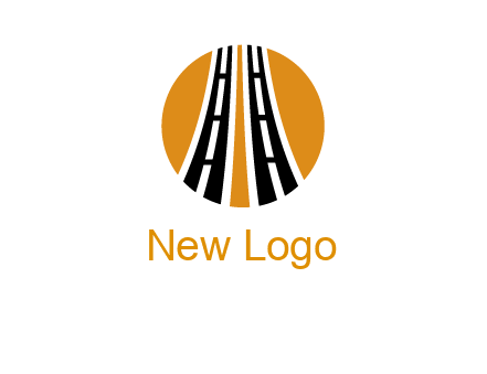 two roads in circle