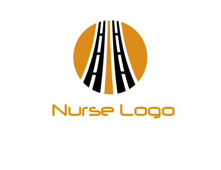 two roads in circle