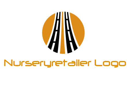 two roads in circle