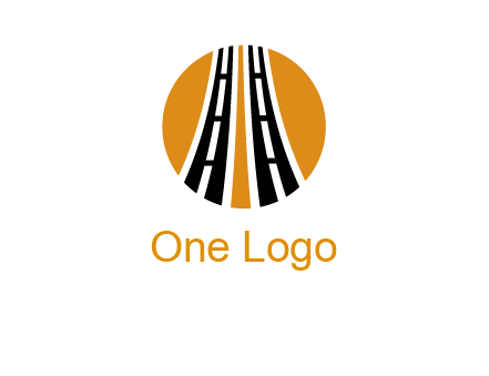 two roads in circle