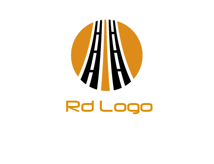 two roads in circle