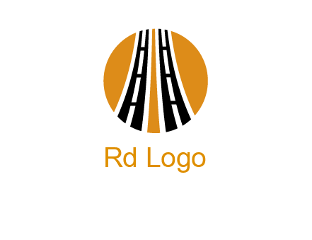 two roads in circle