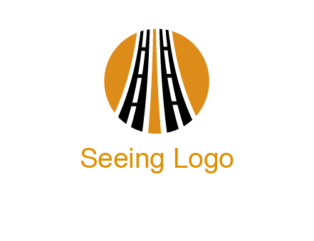 two roads in circle