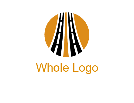 two roads in circle