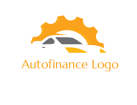 car with gear logo