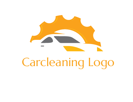 car with gear logo