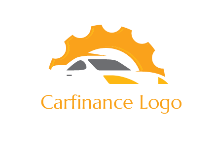 car with gear logo