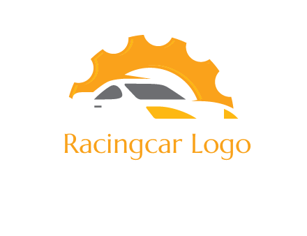 car with gear logo