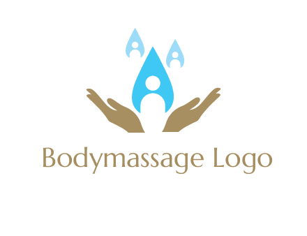 Spa and massage logos