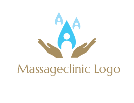 Spa and massage logos