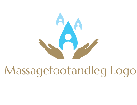 Spa and massage logos