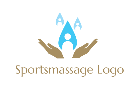 Spa and massage logos