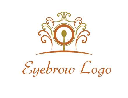 spoon on a throne chair logo