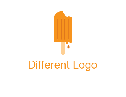 Bite Taken Out of ice pop logo
