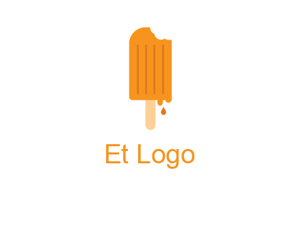 Bite Taken Out of ice pop logo