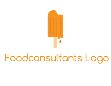 Bite Taken Out of ice pop logo