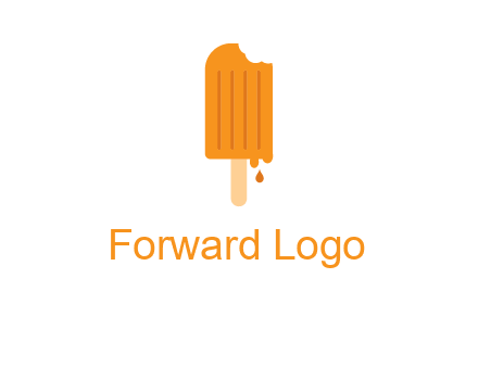 Bite Taken Out of ice pop logo