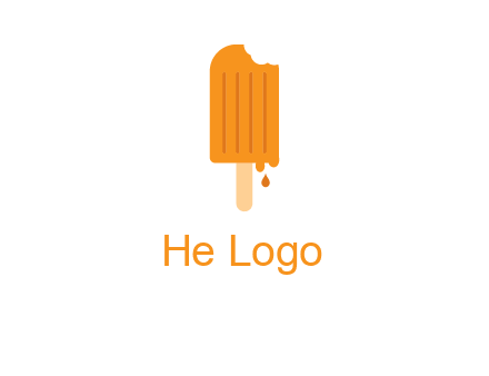 Bite Taken Out of ice pop logo