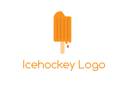 Bite Taken Out of ice pop logo