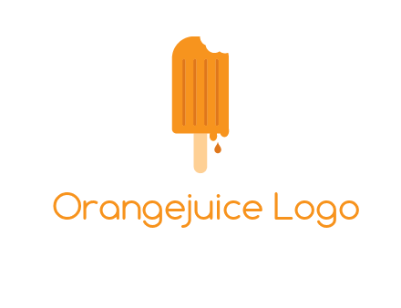 Bite Taken Out of ice pop logo