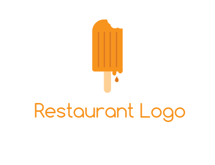 Bite Taken Out of ice pop logo