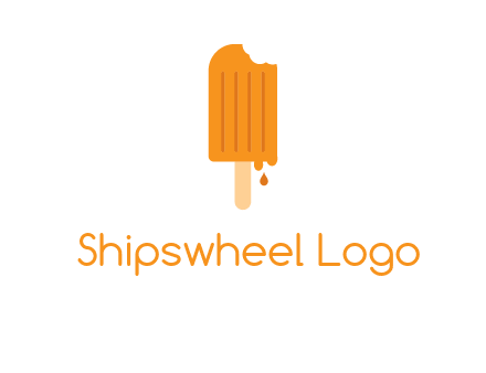 Bite Taken Out of ice pop logo