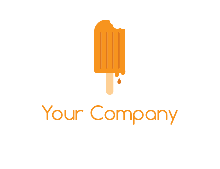 Bite Taken Out of ice pop logo
