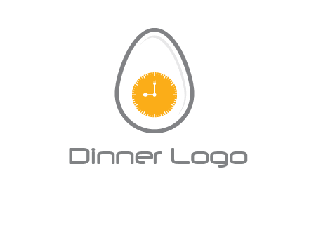 clock in the egg logo