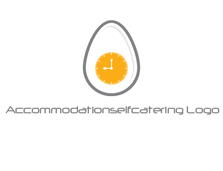 clock in the egg logo