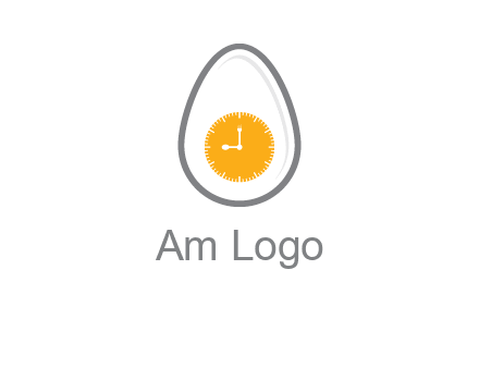 clock in the egg logo
