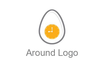 clock in the egg logo