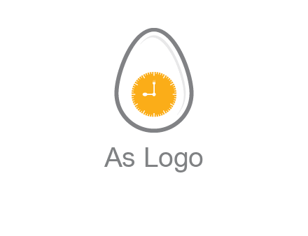 clock in the egg logo