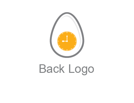clock in the egg logo