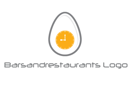 clock in the egg logo
