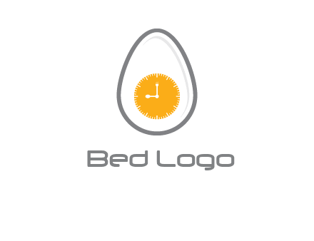 clock in the egg logo