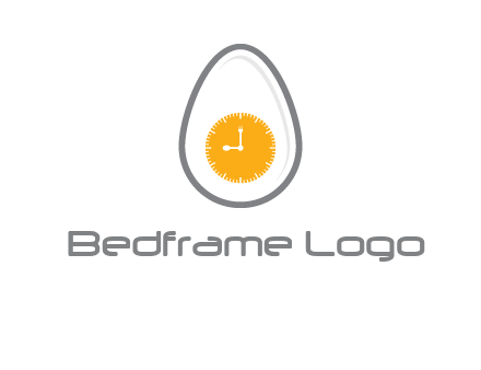clock in the egg logo