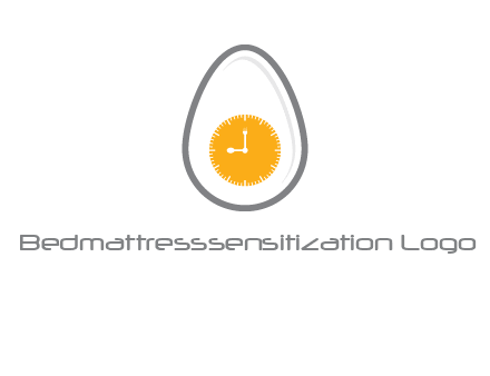 clock in the egg logo