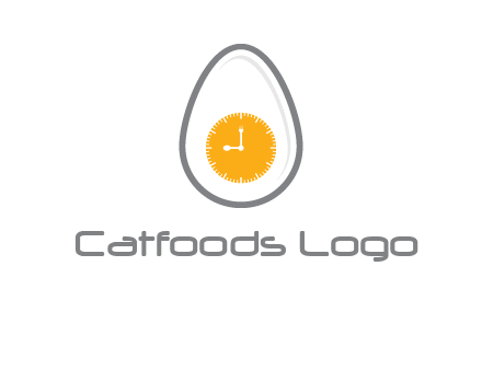 clock in the egg logo