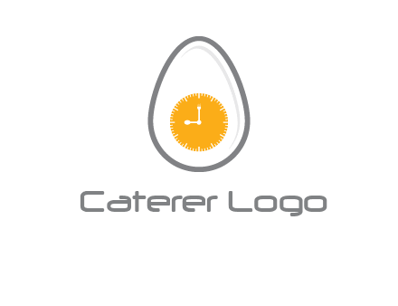 clock in the egg logo