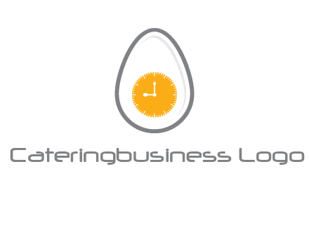 clock in the egg logo