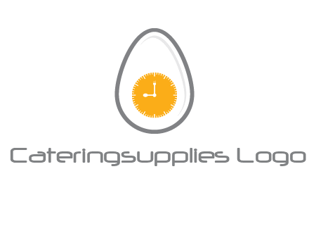 clock in the egg logo