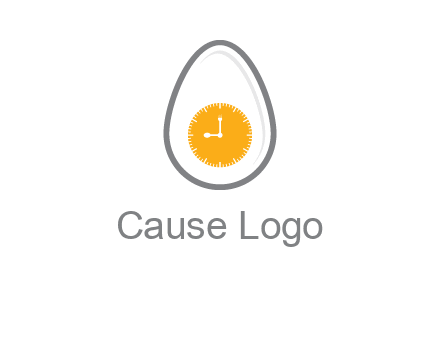 clock in the egg logo