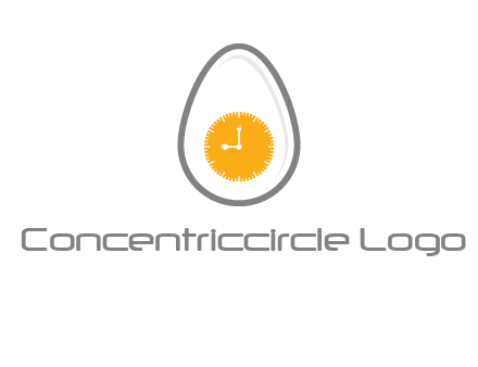 clock in the egg logo